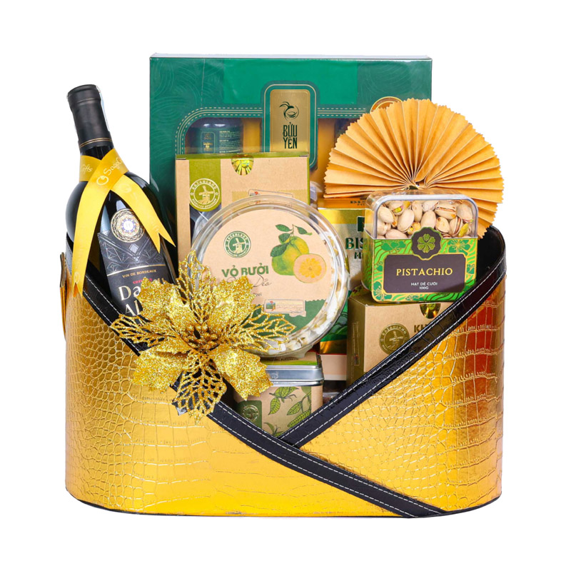 Giỏ Quà Tết Đẹp 2025: Lựa Chọn Hoàn Hảo Cho Người Thân Yêu