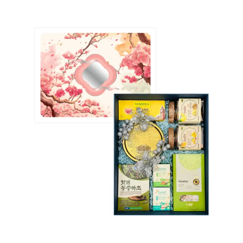 HỘP QUÀ TẾT HÒA CÁT CG31 1 Hoa Cat CG 31