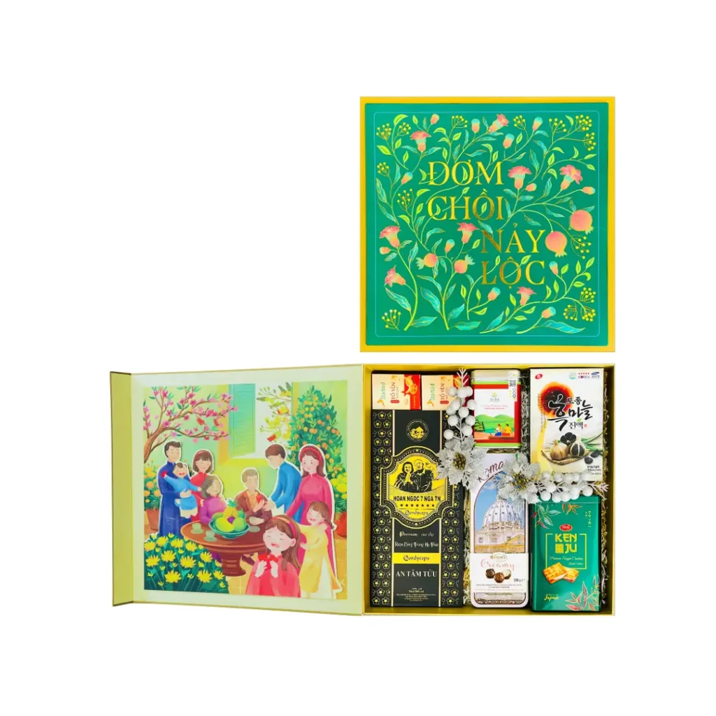HỘP QUÀ TẾT XUÂN TÌNH THÂN XTT03 1 Xuan Tinh Than XTT 03